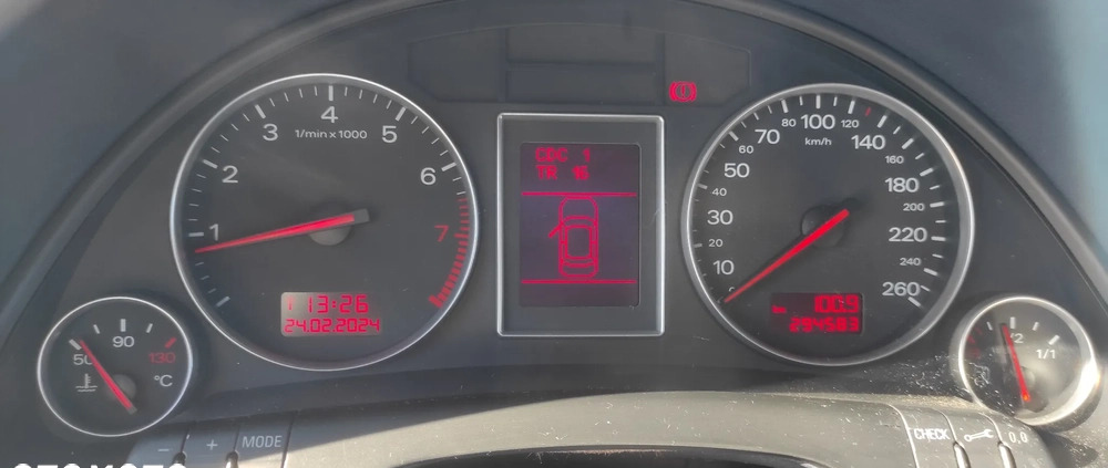 Audi A4 cena 13499 przebieg: 294583, rok produkcji 2002 z Lubień Kujawski małe 742
